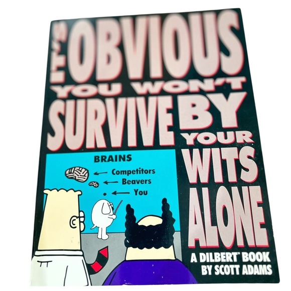 Vintage 90’s Set of 4 Dilbert hardcover first editions(2) & paperback(2) books - Picture 2 of 8